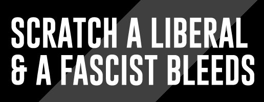 Scratch A Liberal & A Fascist Bleeds